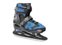 Adjustable Ice Skate for Kids-mod. JOKEY ICE 2.0 BOY Black-astro blue